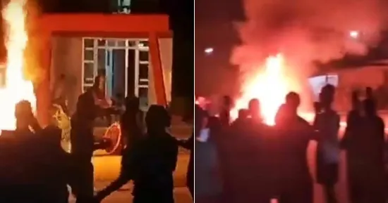 Protests in Morón: Cuba’s state media has described the demonstrations as ‘vandalism’ and reported that five people have been detained