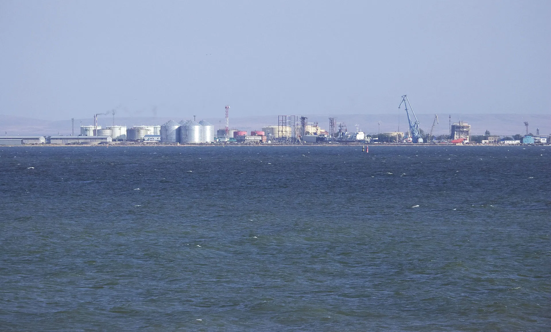 Special Operations Forces struck the Russian port of 'Kavkaz' in the Kerch Strait
