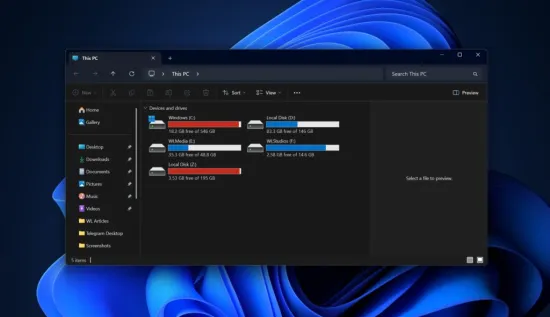 The Windows 11 update has made searching in File Explorer faster