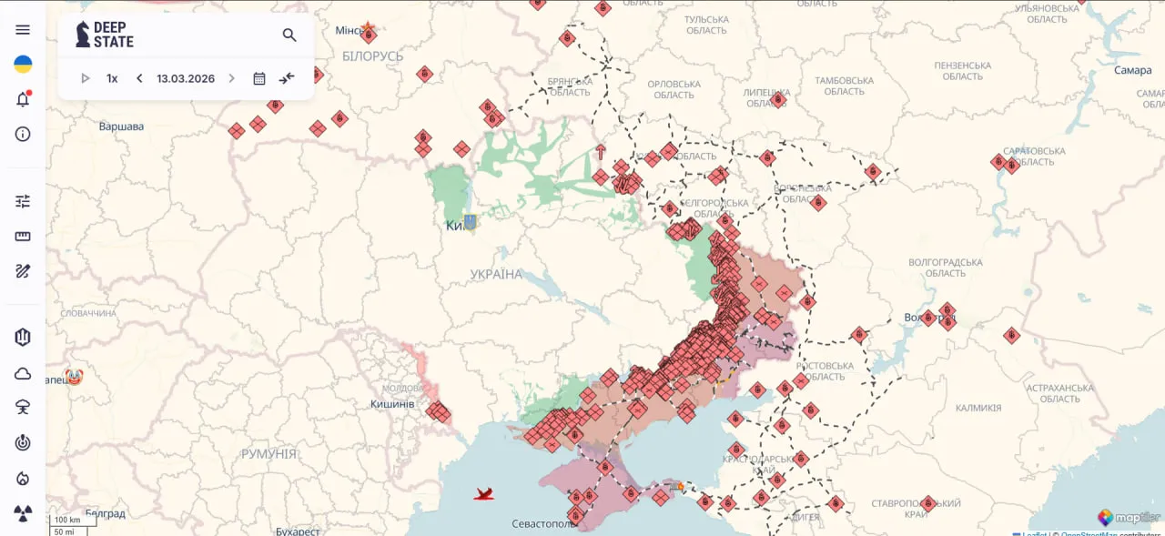 Day 1,481 of the war: 144 combat engagements took place on the front line over the past 24 hours