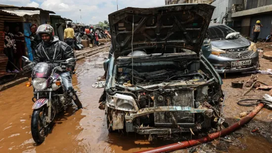 At least 62 people have died in Kenya as a result of widespread flooding