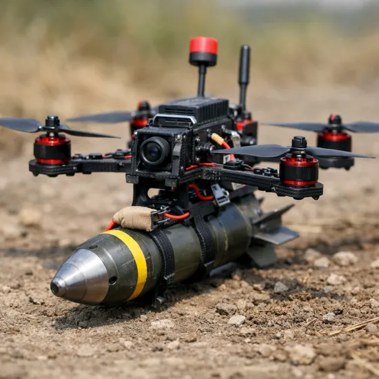 UAV attack near Chernihiv: one soldier killed, a police officer and several soldiers wounded