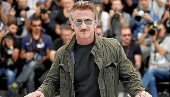 Actor Sean Penn has arrived in Kyiv — instead of the Oscars