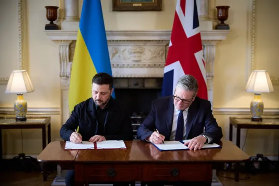 Ukraine and the United Kingdom have signed a declaration on strategic partnership and defence cooperation