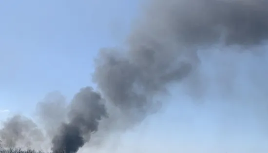 Російський дрон пошкодив будівлю СБУ у Львові