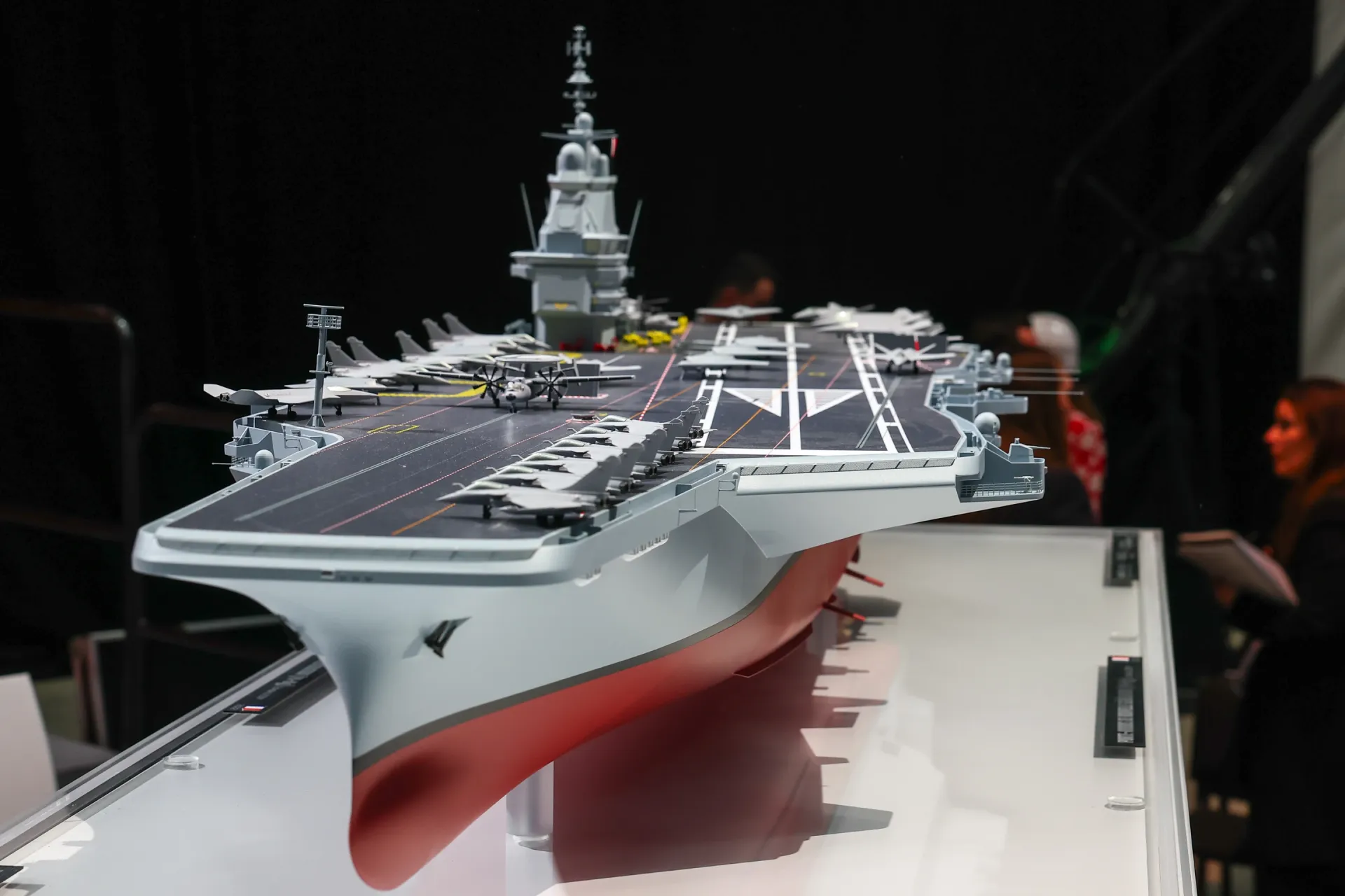 France has named its new nuclear-powered aircraft carrier "Free France".