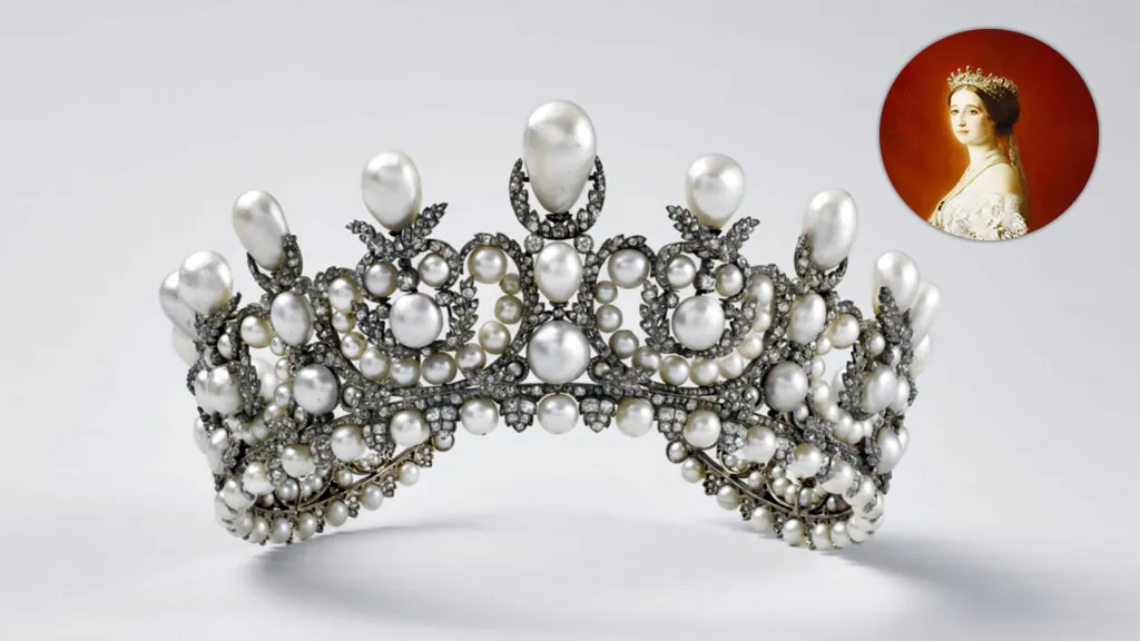 Empress Eugenie's tiara, which criminals stole from the Louvre on October 19, 2025 © Louvre