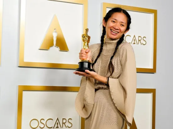 Oscar-winning director Chloé Zhao is raising funds for a Kharkiv animal rescue charity