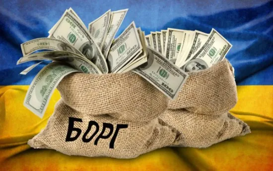 Ukraine has joined the group of countries with the highest debt-to-GDP ratio, according to a study