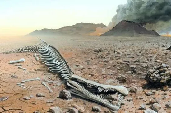 A catastrophe 550 million years ago wiped out 80% of life on the planet
