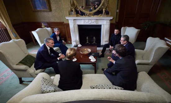 British Prime Minister Kír Starmer announced that the "coalition of resolute" has developed a plan for Ukraine