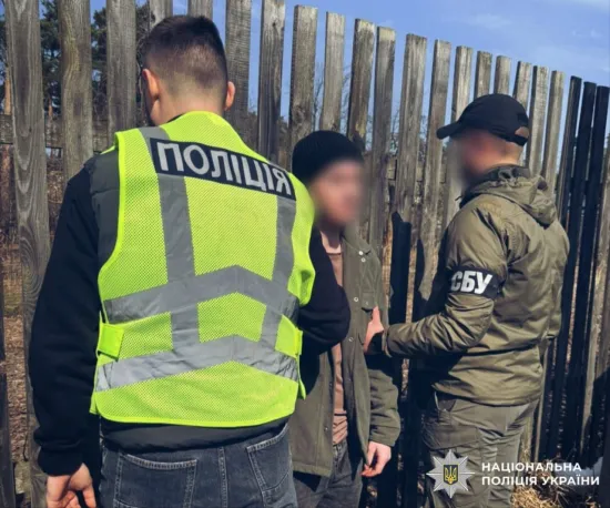 A 21-year-old suspect in a double bomb attack has been arrested in Bucha