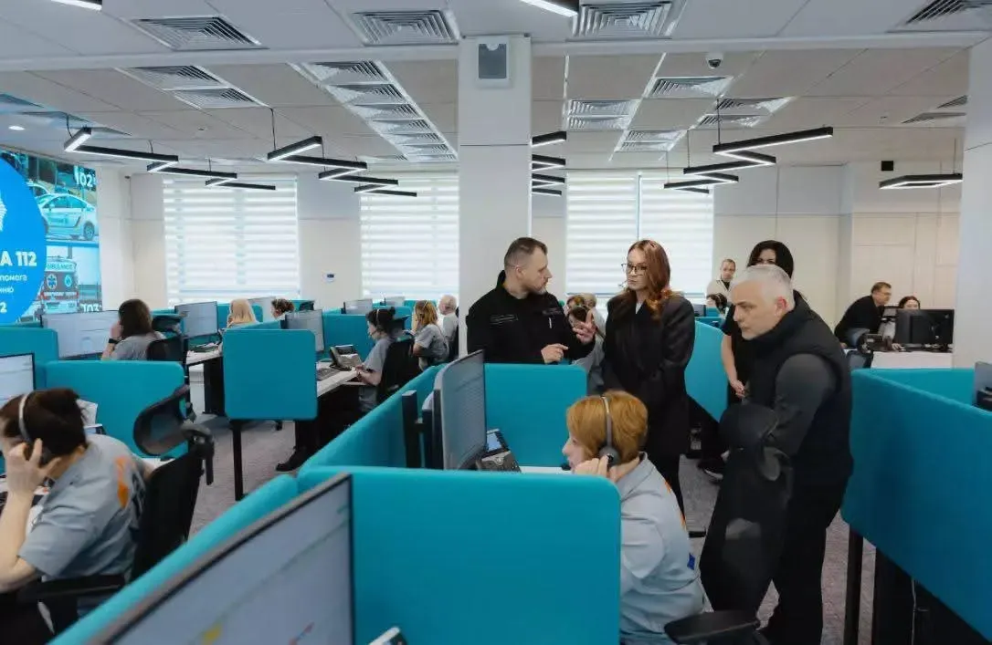The fourth 112 Emergency Service communications centre in Ukraine has opened in Odessa