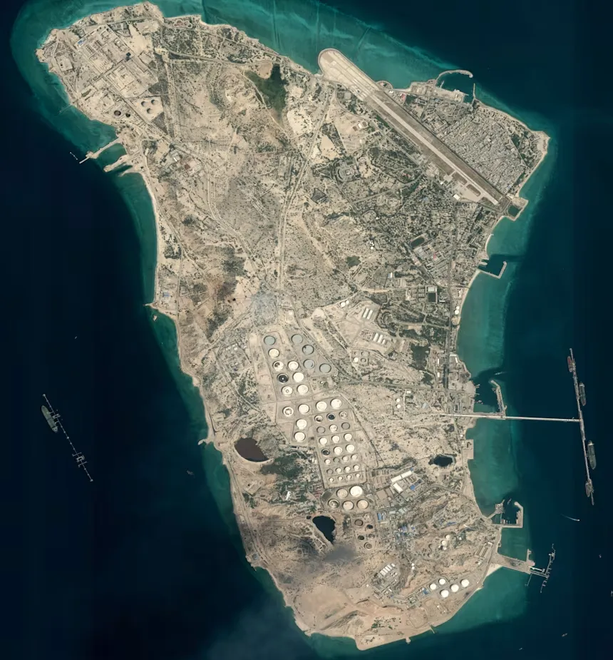 Iran is bolstering its defences on Kharg Island amid a potential US ground operation