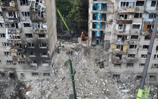 Massive attack by the RF on Kyiv: 14 people killed, 117 injured