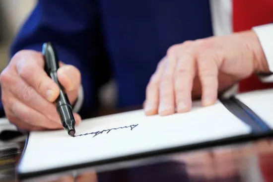 Donald Trump’s signature will appear on US dollars for the first time in history