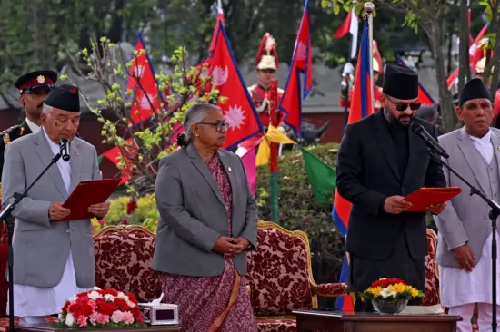 Nepal’s youngest prime minister, who had previously released a rap song, has been sworn in