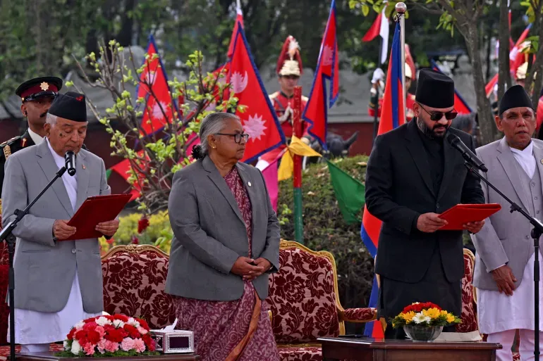 Nepal’s youngest prime minister, who had previously released a rap song, has been sworn in