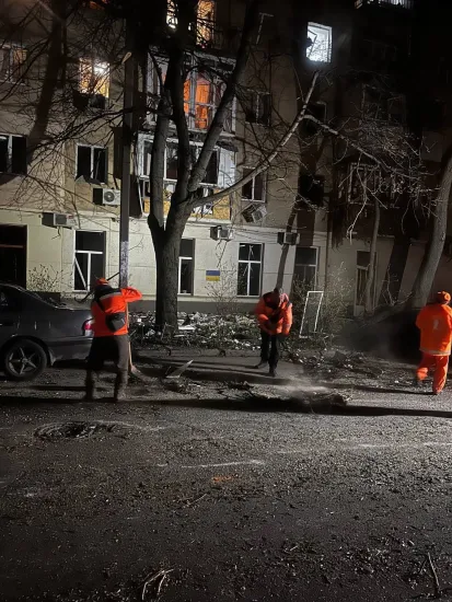 Ніч терору в Одесі: під вогнем опинилися немовлята школи та мирні жителі