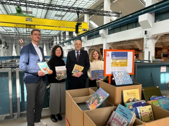The Ukrainian language has made its presence felt in the Munich Library
