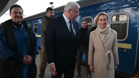 Кая Каллас і міністри ЄС прибули до Києва у річницю Бучі