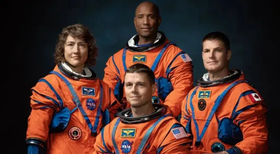 NASA has begun the countdown to the first manned flight to the Moon in half a century