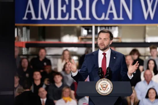 Vice-President J.D. Vance topped the CPAC poll for the 2028 US presidential candidate