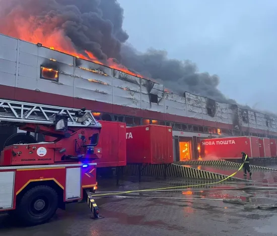 In Lutsk, Russian drones destroyed a Nova Poshta terminal and damaged a residential building