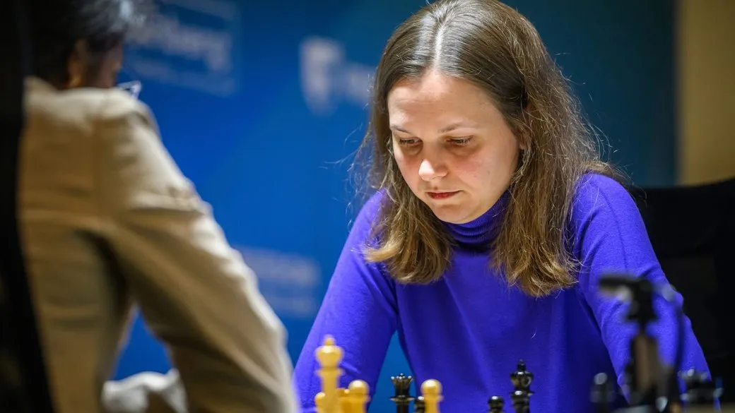 Anna Muzychuk has taken the lead in the 2026 Candidates Tournament following her first victory
