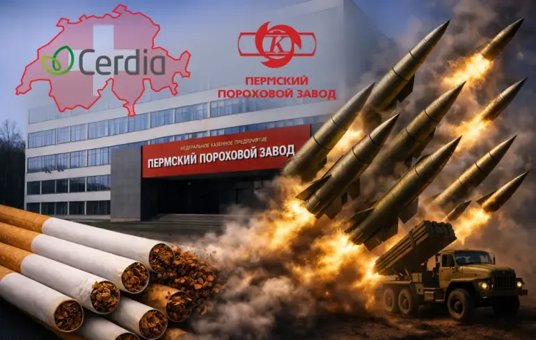 European chemicals for Russian missiles: how Cerdia’s raw materials end up in the Russian defence industry