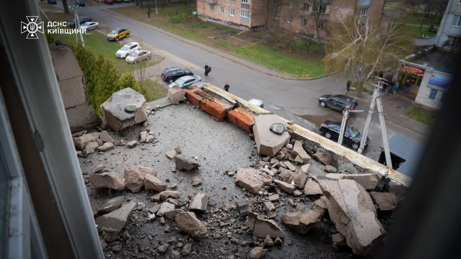 One person has been killed and eight injured in the Kyiv region as a result of a Russian attack