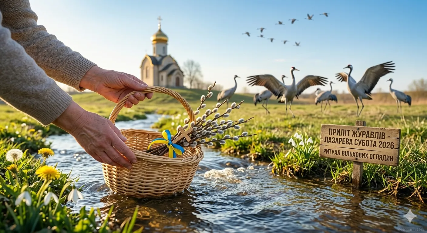 4 April 2026: Lazarus Saturday and the mysterious crane ritual