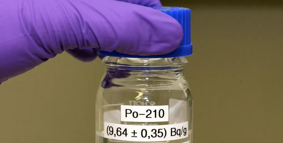 A bottle labelled ‘Polonium’ was found in Germany during an Easter egg hunt