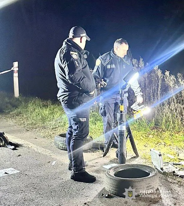In Lviv region, a driver blew himself up along with a police patrol