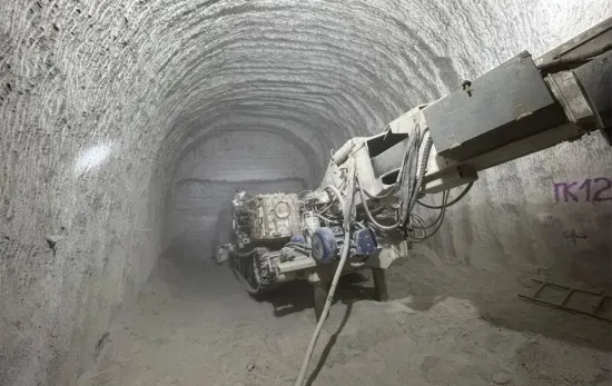 In Zakarpattia, industrial salt mining has resumed after a long break.
