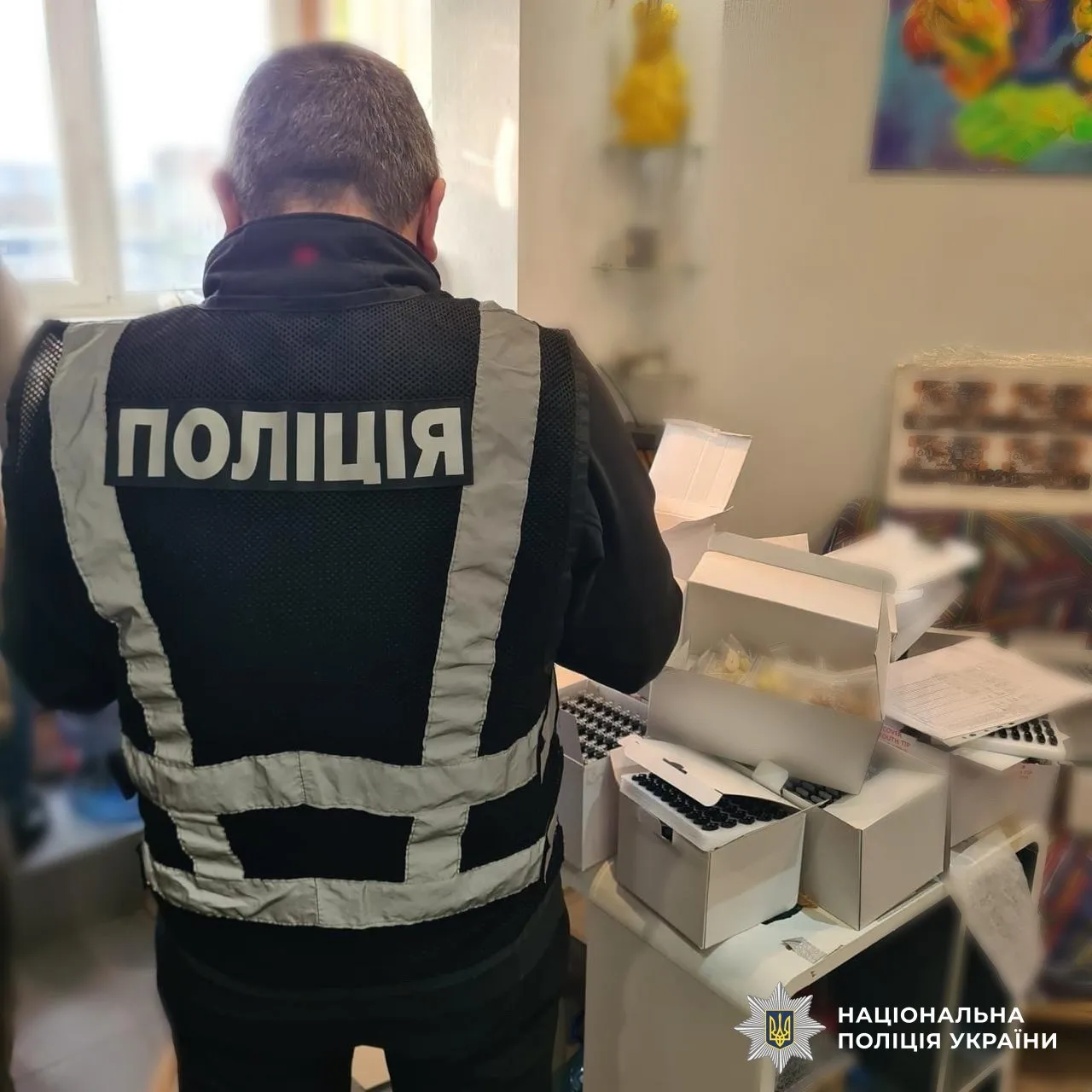 The National Police have uncovered a drug trafficking route from the EU to Ukraine