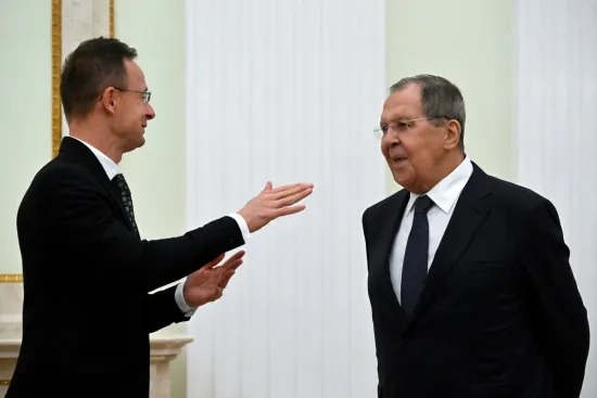 France has accused Hungary of betraying the EU over a document for Lavrov