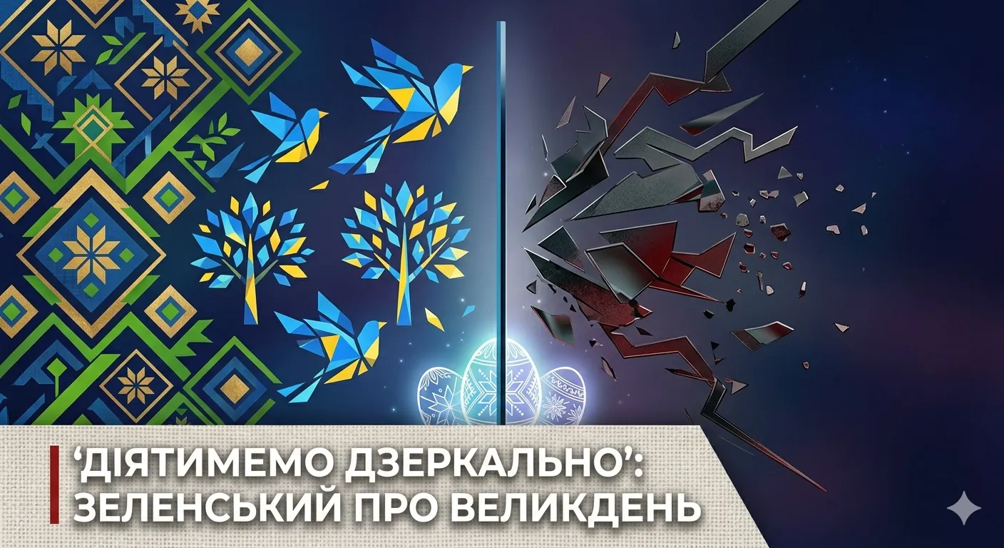 «Діятимемо дзеркально»: Зеленський назвав умови припинення вогню на Великдень