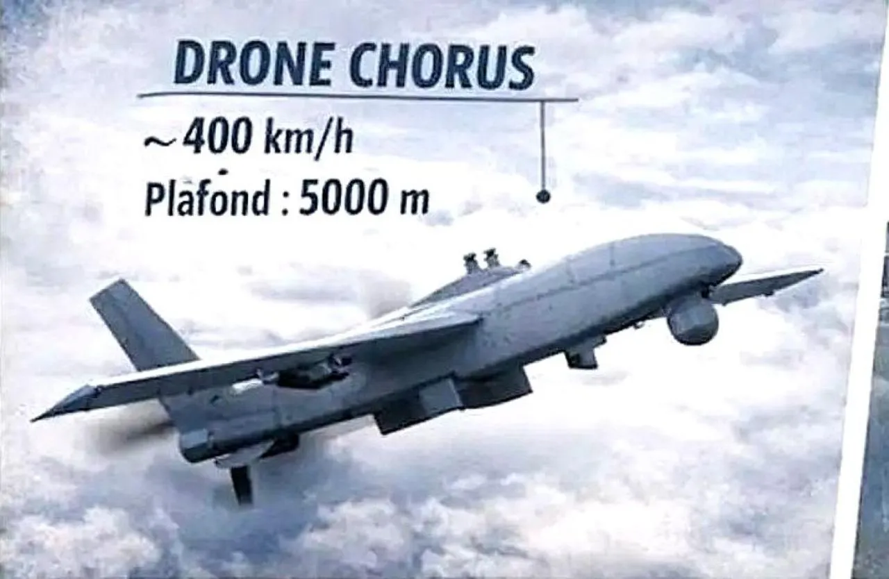 Аналог українського "Фламінго": Франція розробила дрон Chorus з дальністю 3000 км