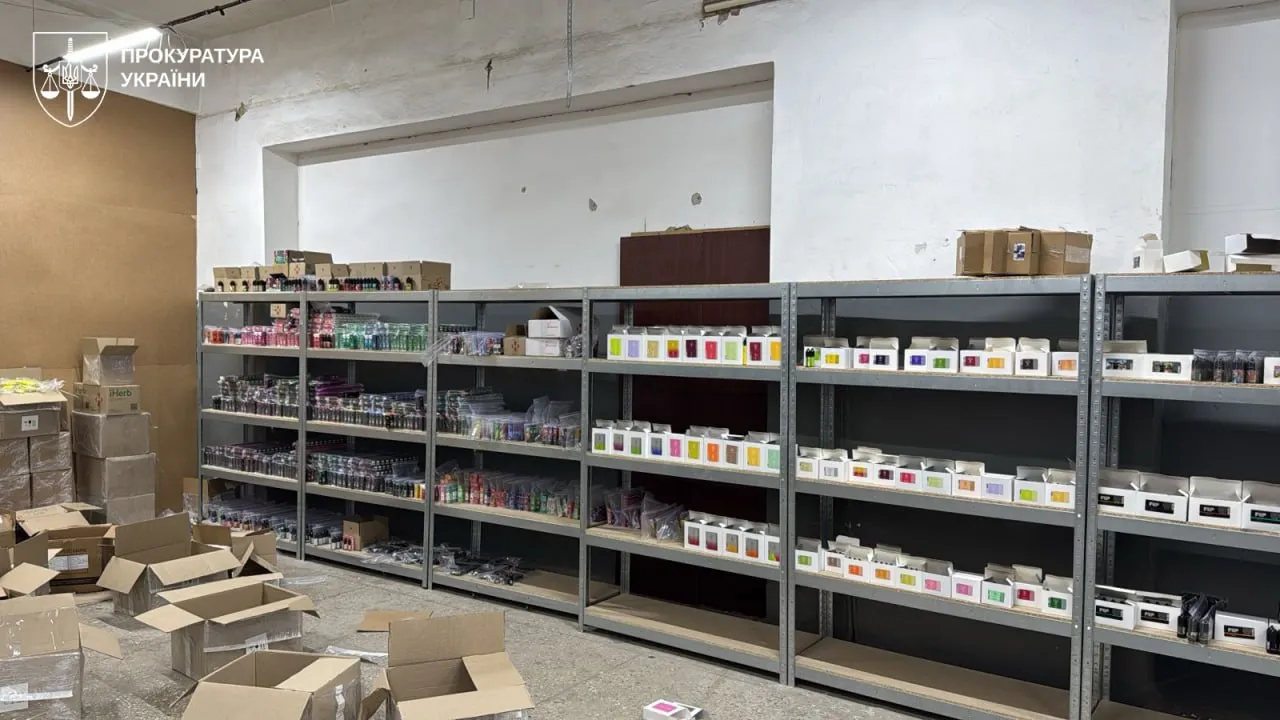 The ESBU has uncovered a scheme involving the illegal production of vapes; assets worth 30 million hryvnias have been seized