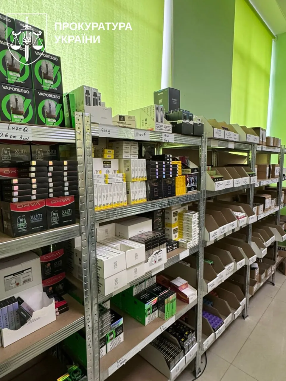 The ESBU has uncovered a scheme involving the illegal production of vapes; assets worth 30 million hryvnias have been seized