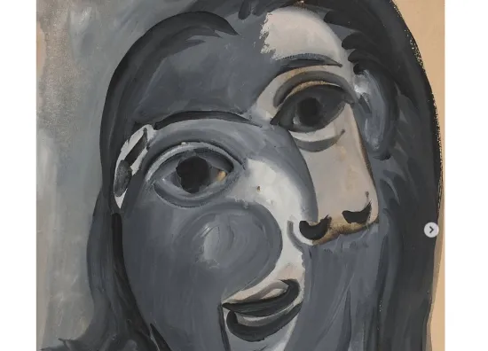 A painting by Pablo Picasso will be raffled off in a charity lottery for a donation of €100