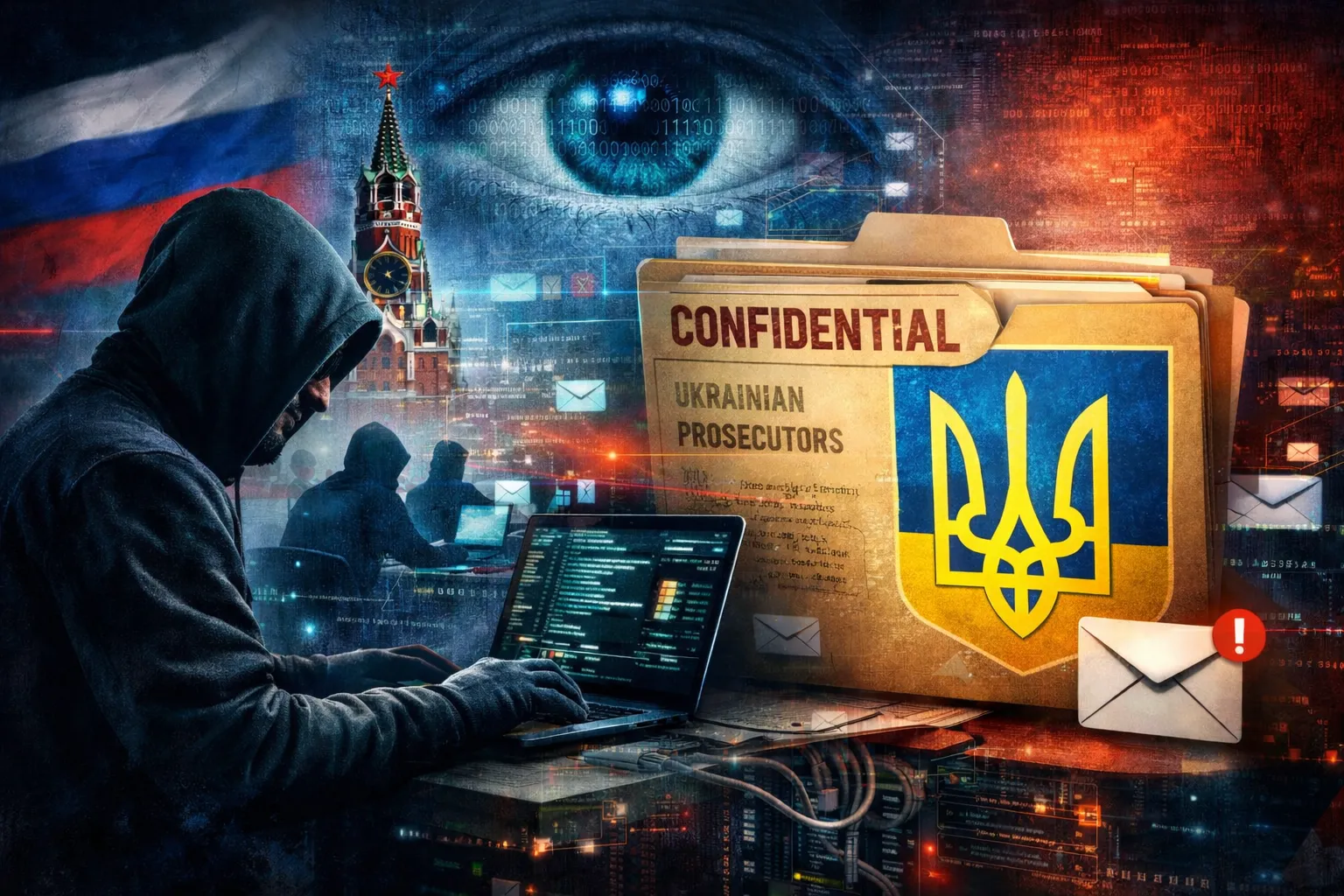 Російські хакери зламали сотні поштових скриньок українських прокурорів і силовиків