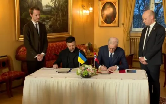 Ukraine and Norway have signed a declaration on defence partnership