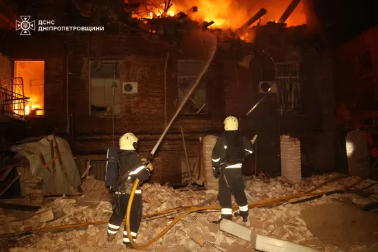 Російські удари по Дніпру та області спричинили загибель трьох людей, десятки поранених
