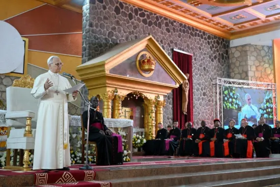 The Pope has stated that the world is being ‘ravaged by a handful of tyrants’ who spend billions on wars