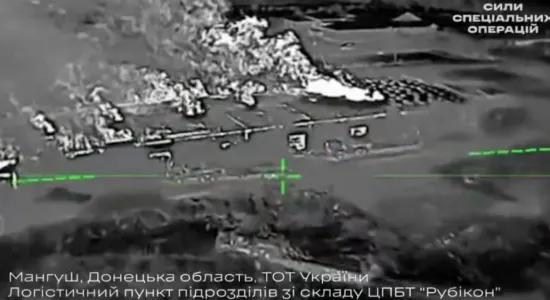 ССО вдарили по базі засекреченого російського центру БпЛА «Рубікон» під Маріуполем