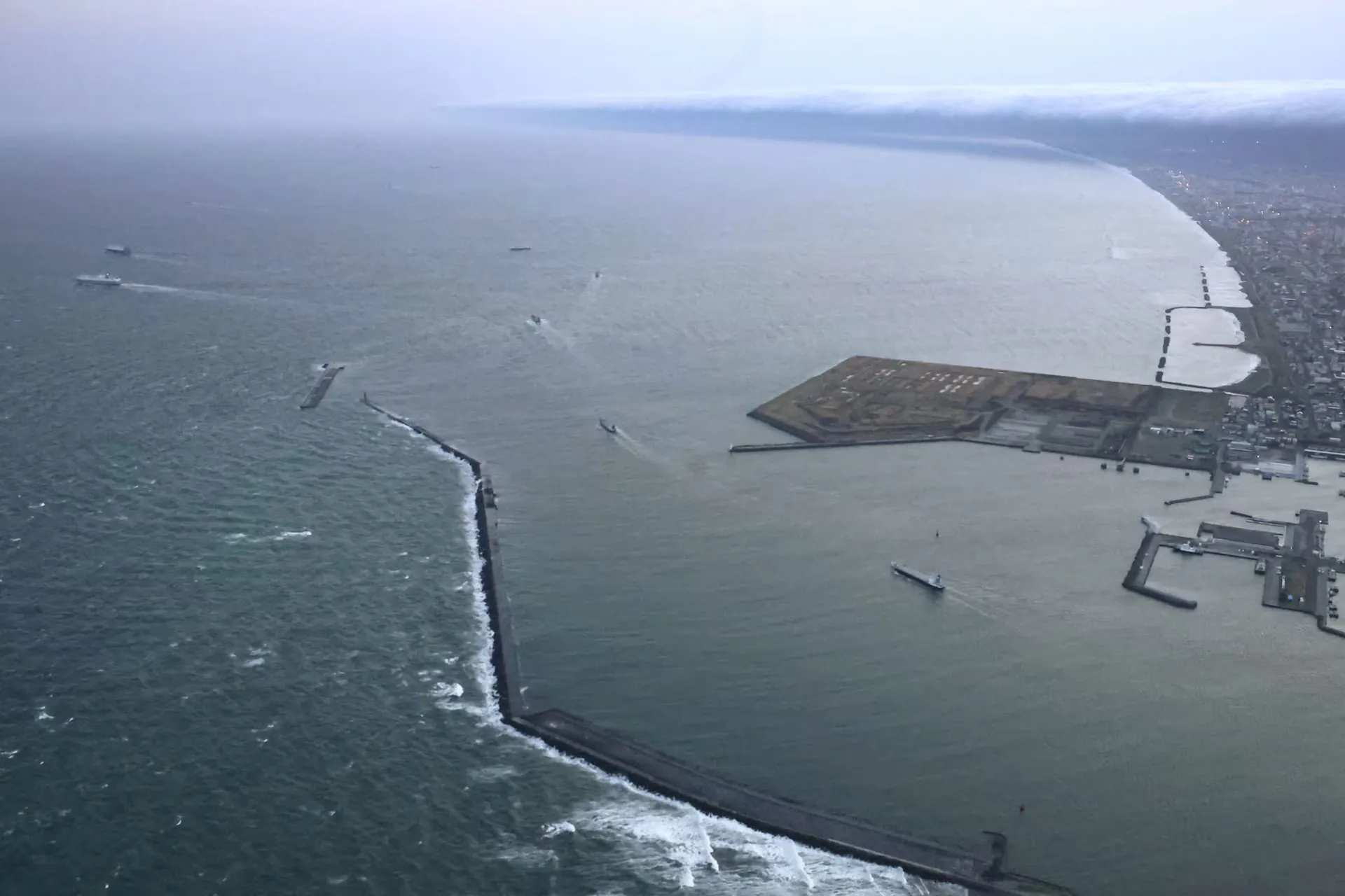 A 7.7-magnitude earthquake off the coast of Japan triggered a tsunami warning