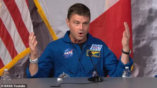 After the flight to the Moon, the commander of Artemis II asked to speak to the chaplain and burst into tears