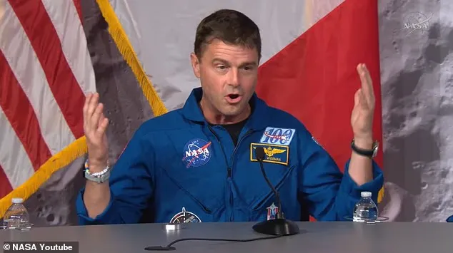 After the flight to the Moon, the commander of Artemis II asked to speak to the chaplain and burst into tears
